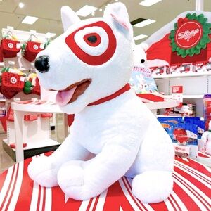24” bullseye dog stuffed animal exclusive